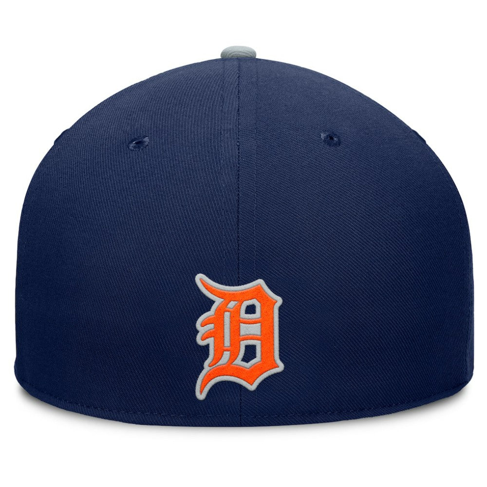Detroit Tigers Fanatics Yard Fitted Hat - Navy/Gray Hats