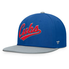 Chicago Cubs Fanatics Yard Fitted Hat - Royal/Gray Hats