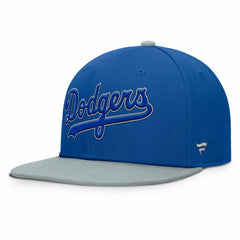 Los Angeles Dodgers Fanatics Yard Fitted Hat - Royal/Gray Hats