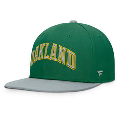 Athletics Fanatics Yard Fitted Hat - Green/Gray Hats