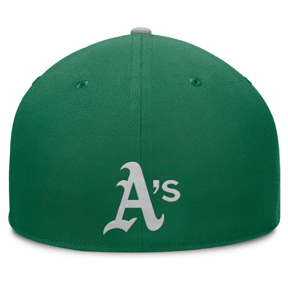 Athletics Fanatics Yard Fitted Hat - Green/Gray Hats