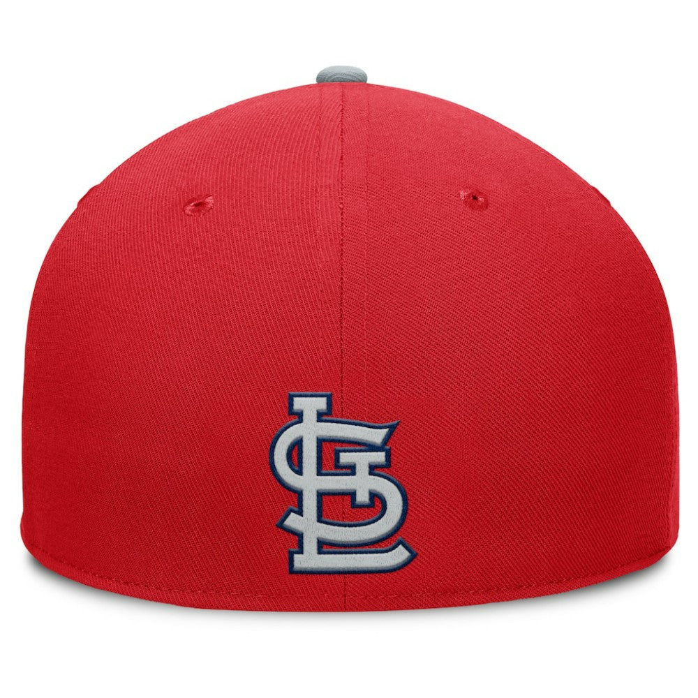 St. Louis Cardinals Fanatics Yard Fitted Hat - Red/Gray Hats
