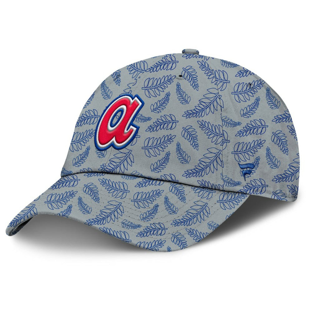 Atlanta Braves Fanatics Women's Cooperstown Collection Shift Adjustable Hat - Gray Hats