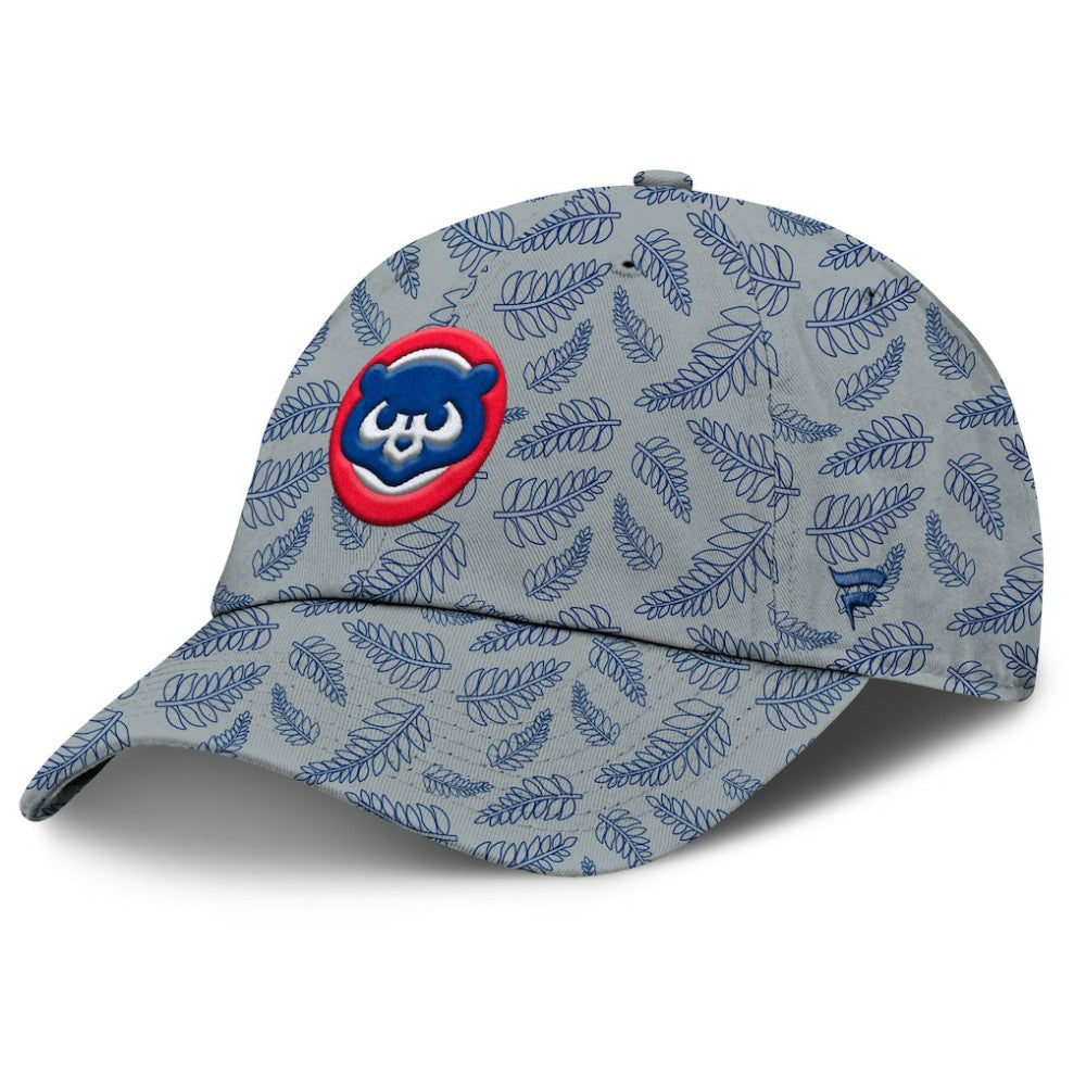 Chicago Cubs Fanatics Women's Cooperstown Collection Shift Adjustable Hat - Gray Hats