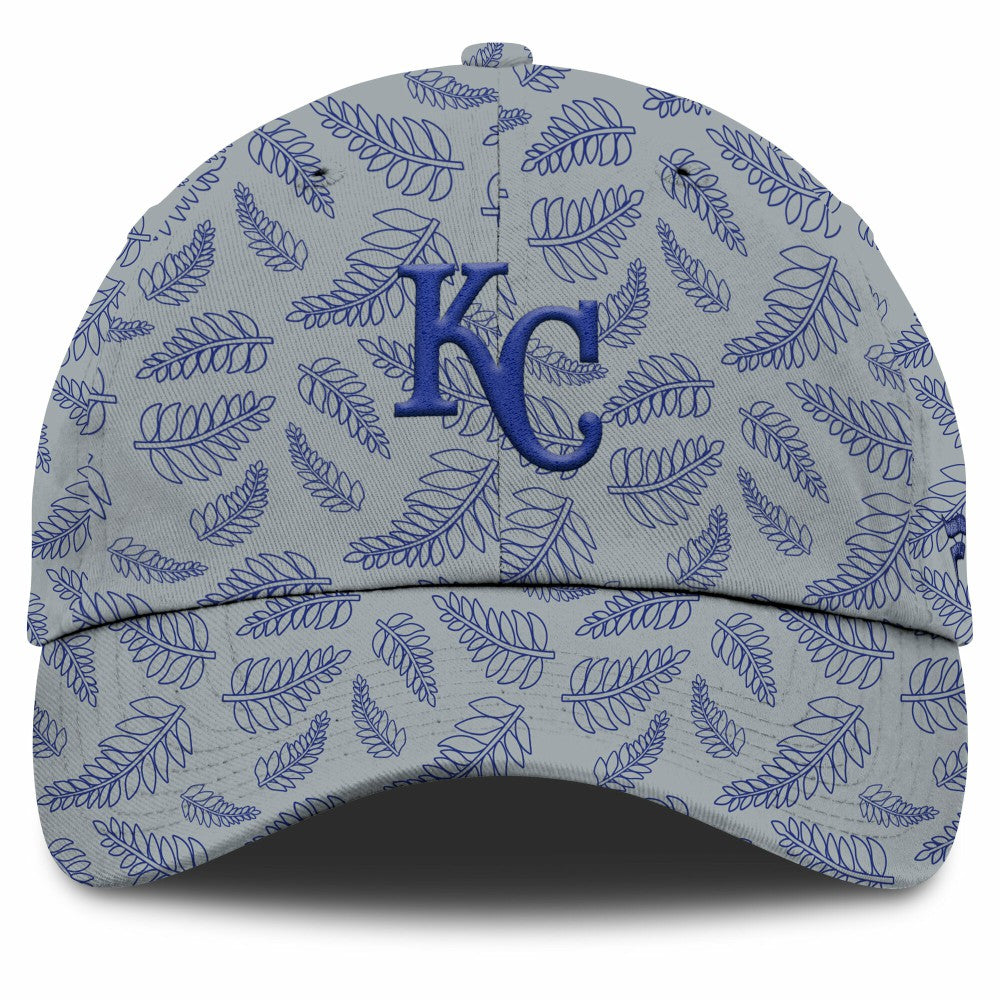Kansas City Royals Fanatics Women's Cooperstown Collection Shift Adjustable Hat - Gray Hats