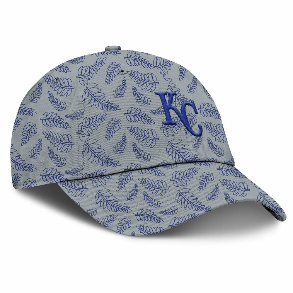 Kansas City Royals Fanatics Women's Cooperstown Collection Shift Adjustable Hat - Gray Hats
