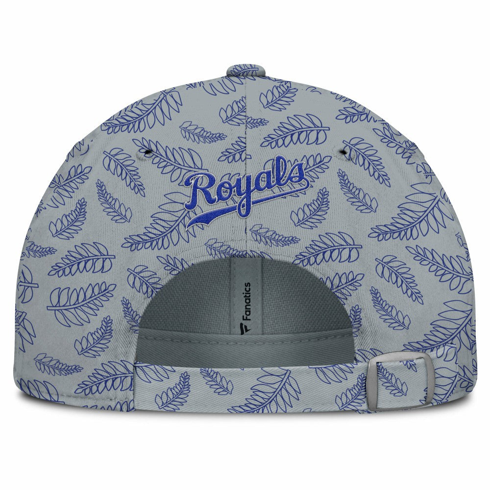 Kansas City Royals Fanatics Women's Cooperstown Collection Shift Adjustable Hat - Gray Hats