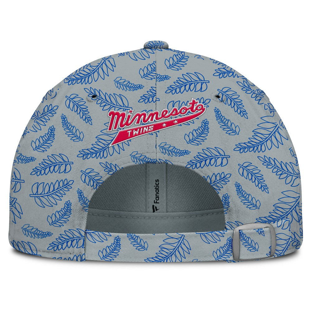 Minnesota Twins Fanatics Women's Cooperstown Collection Shift Adjustable Hat - Gray Hats