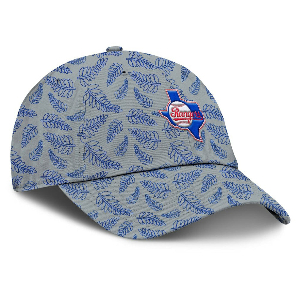 Texas Rangers Fanatics Women's Cooperstown Collection Shift Adjustable Hat - Gray Hats
