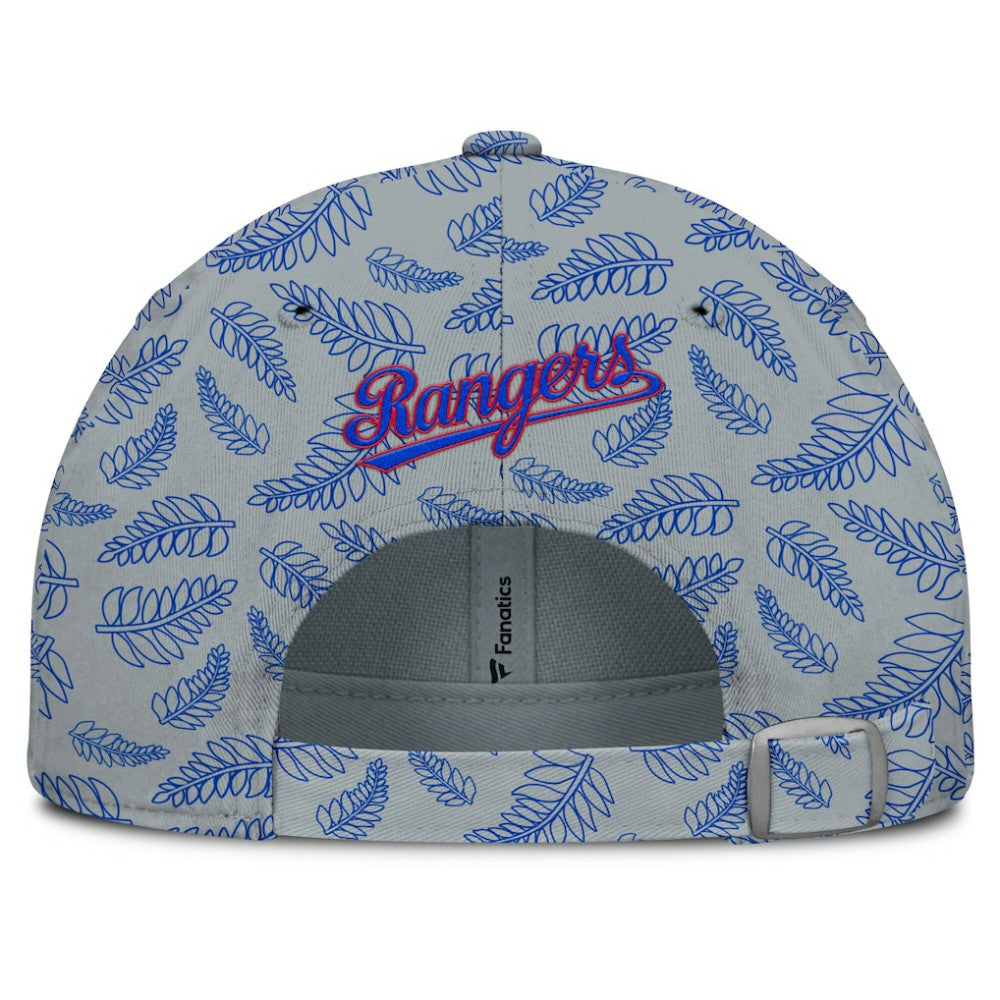 Texas Rangers Fanatics Women's Cooperstown Collection Shift Adjustable Hat - Gray Hats