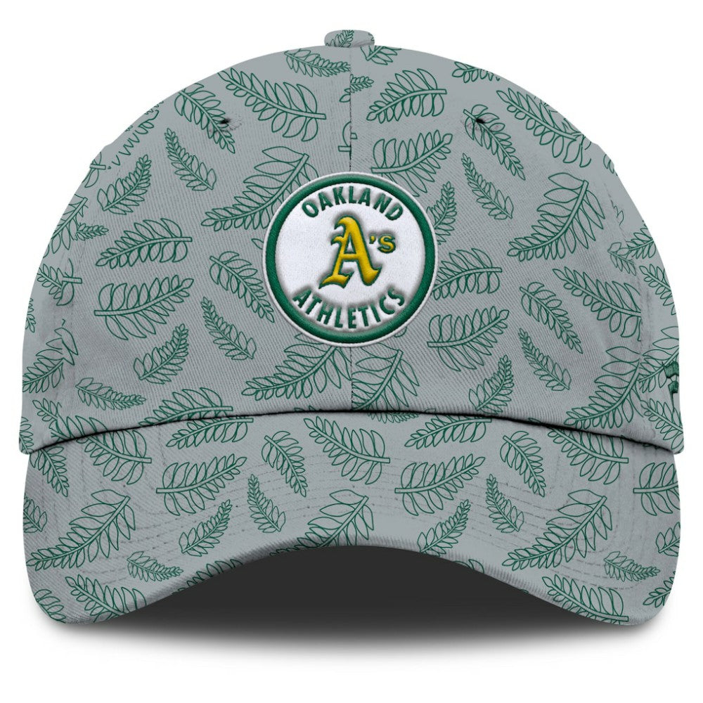Athletics Fanatics Women's Cooperstown Collection Shift Adjustable Hat - Gray Hats
