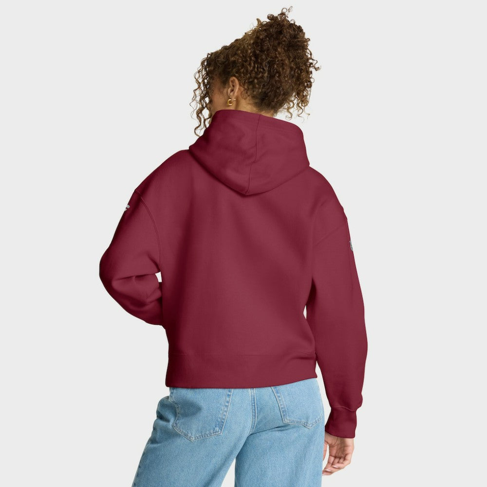 NHL Colorado Avalanche Fanatics Women's Authentic Pro Primary Pullover Hoodie - Burgundy