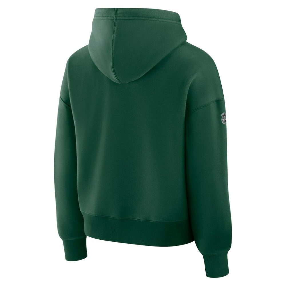 NHL Minnesota Wild Fanatics Women's Authentic Pro Primary Pullover Hoodie - Green