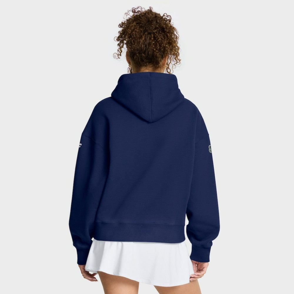 NHL New York Rangers Fanatics Women's Authentic Pro Primary Pullover Hoodie - Navy
