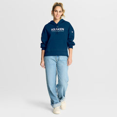 NHL Seattle Kraken Fanatics Women's Authentic Pro Primary Pullover Hoodie - Deep Sea Blue