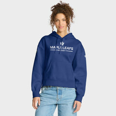 NHL Toronto Maple Leafs Fanatics Women's Authentic Pro Primary Pullover Hoodie - Blue