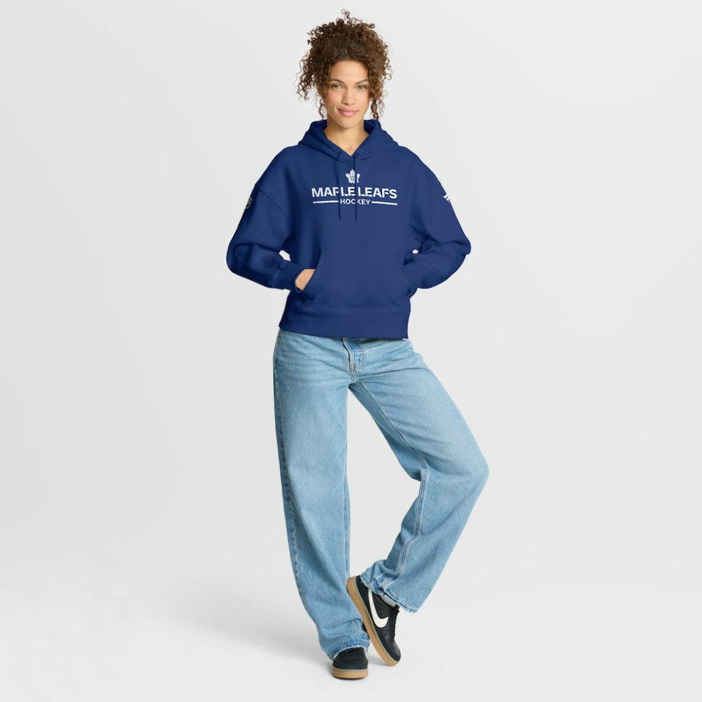 NHL Toronto Maple Leafs Fanatics Women's Authentic Pro Primary Pullover Hoodie - Blue