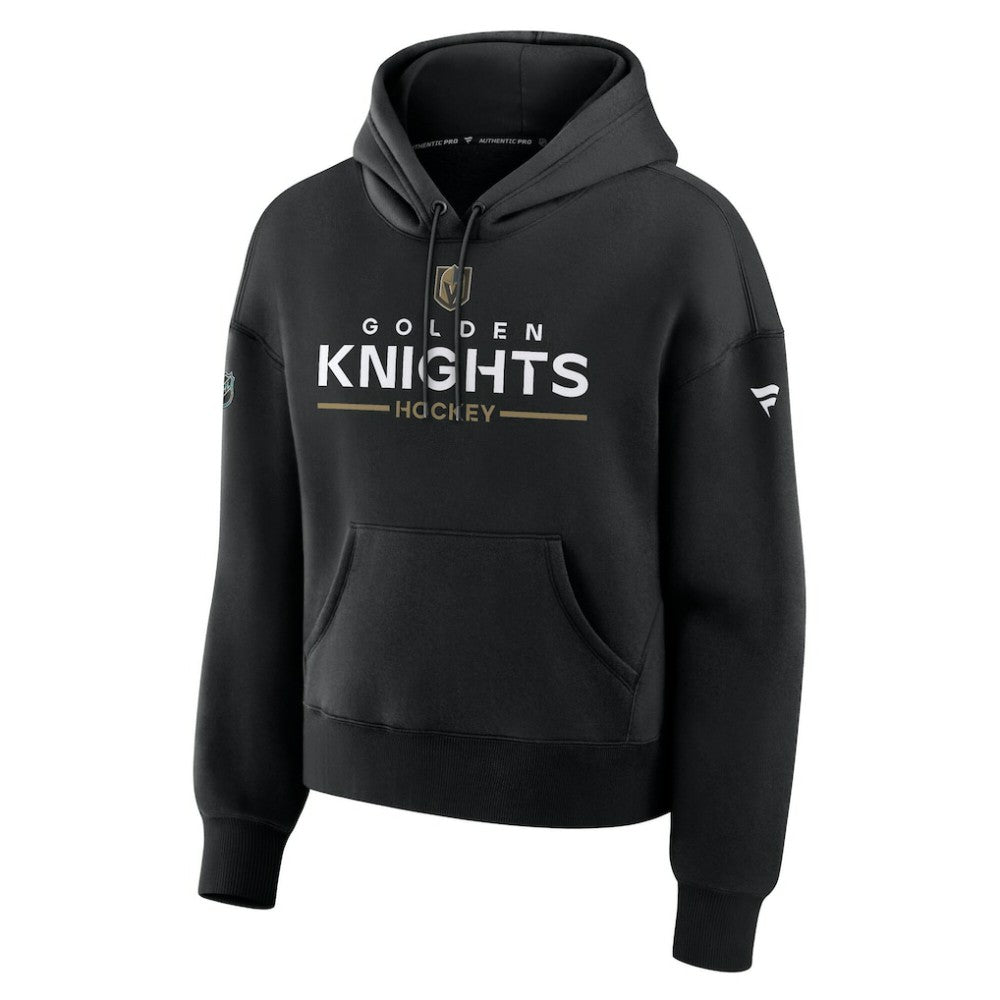 NHL Vegas Golden Knights Fanatics Women's Authentic Pro Primary Pullover Hoodie - Black
