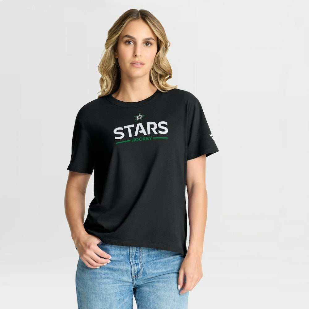 NHL Dallas Stars Fanatics Women's Authentic Pro Primary T-Shirt - Black