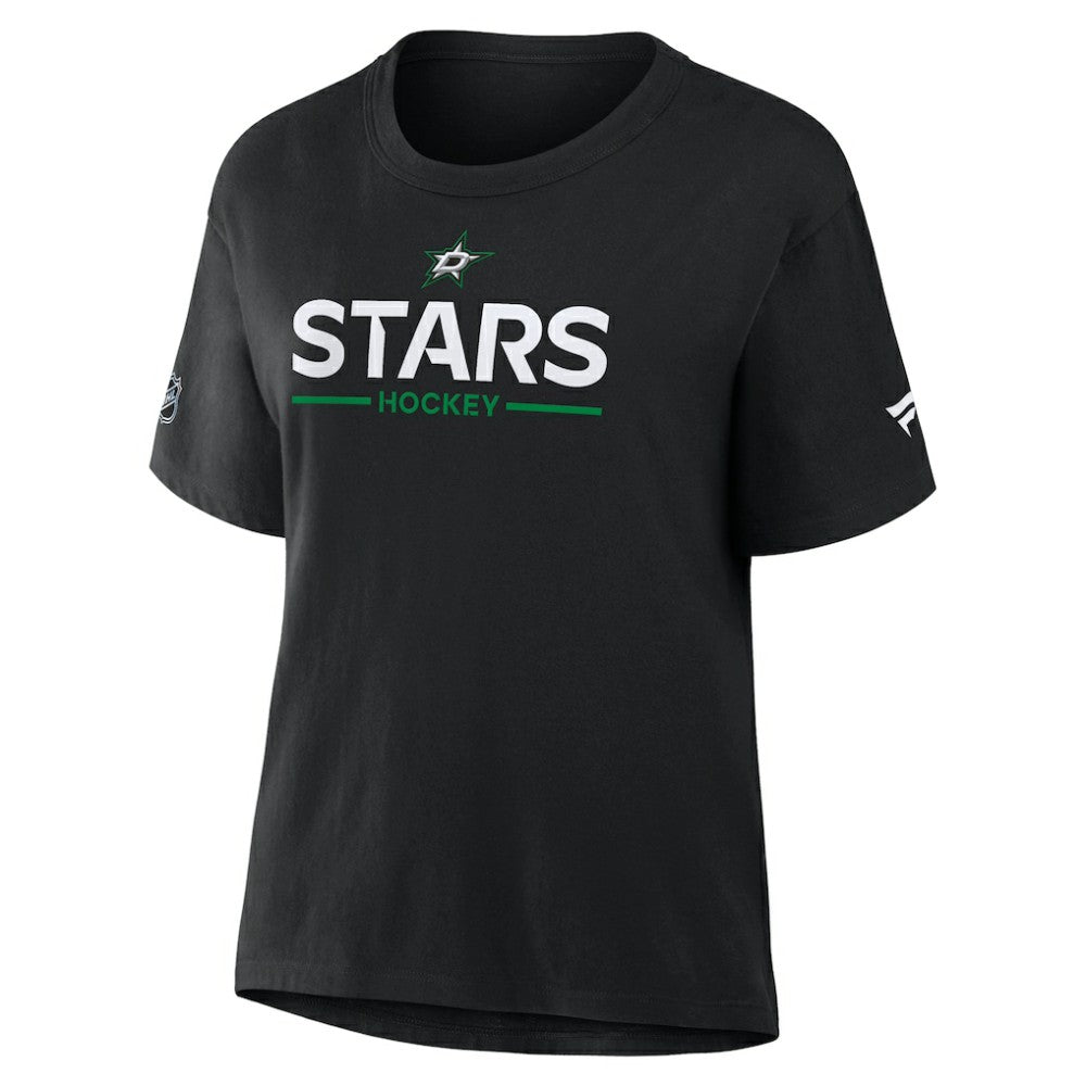 NHL Dallas Stars Fanatics Women's Authentic Pro Primary T-Shirt - Black