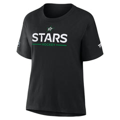 NHL Dallas Stars Fanatics Women's Authentic Pro Primary T-Shirt - Black