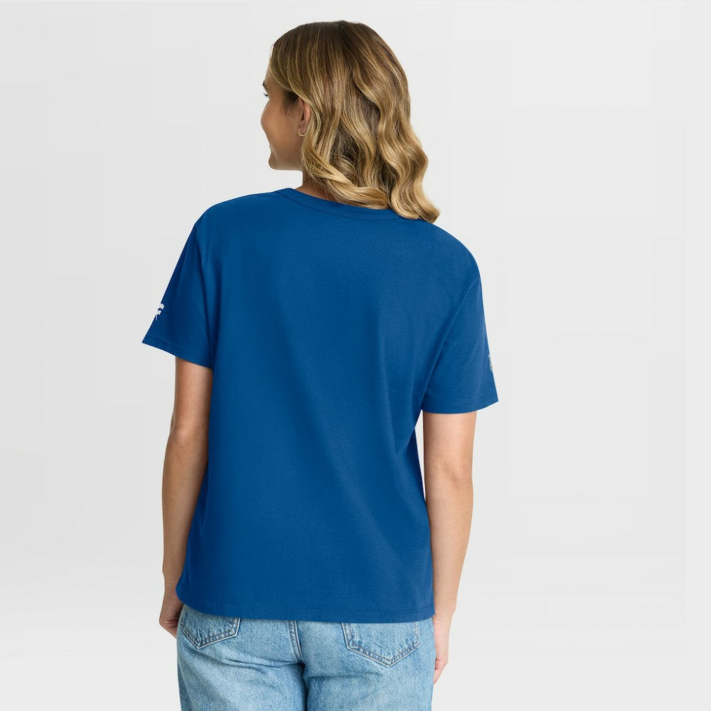 NHL Colorado Avalanche Fanatics Women's Authentic Pro Primary T-Shirt - Blue