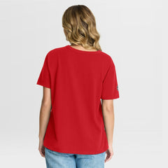 NHL New Jersey Devils Fanatics Women's Authentic Pro Primary T-Shirt - Red