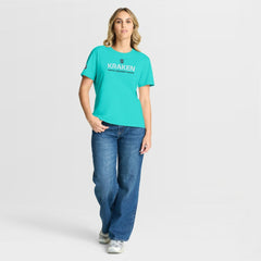 NHL Seattle Kraken Fanatics Women's Authentic Pro Primary T-Shirt - Ice Blue