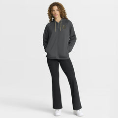 NHL Vegas Golden Knights Fanatics Women's Authentic Pro Rink Raglan Full-Zip Hoodie - Black