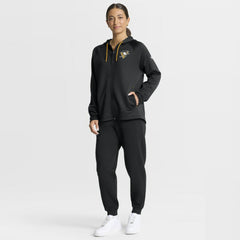 NHL Pittsburgh Penguins Fanatics Women's Authentic Pro Rink Raglan Full-Zip Hoodie - Black