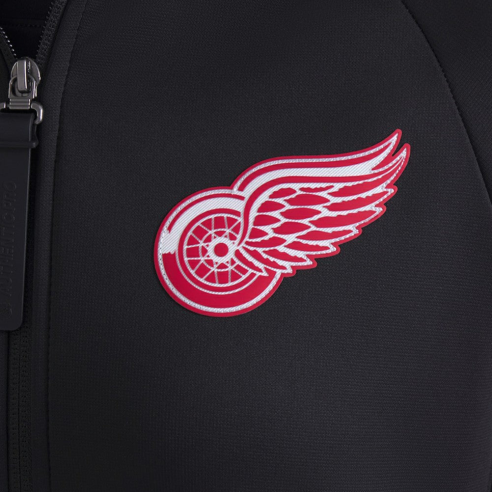 NHL Detroit Red Wings Fanatics Women's Authentic Pro Rink Raglan Full-Zip Hoodie - Black