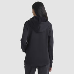 NHL Los Angeles Kings Fanatics Women's Authentic Pro Rink Raglan Full-Zip Hoodie - Black
