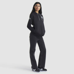NHL Los Angeles Kings Fanatics Women's Authentic Pro Rink Raglan Full-Zip Hoodie - Black