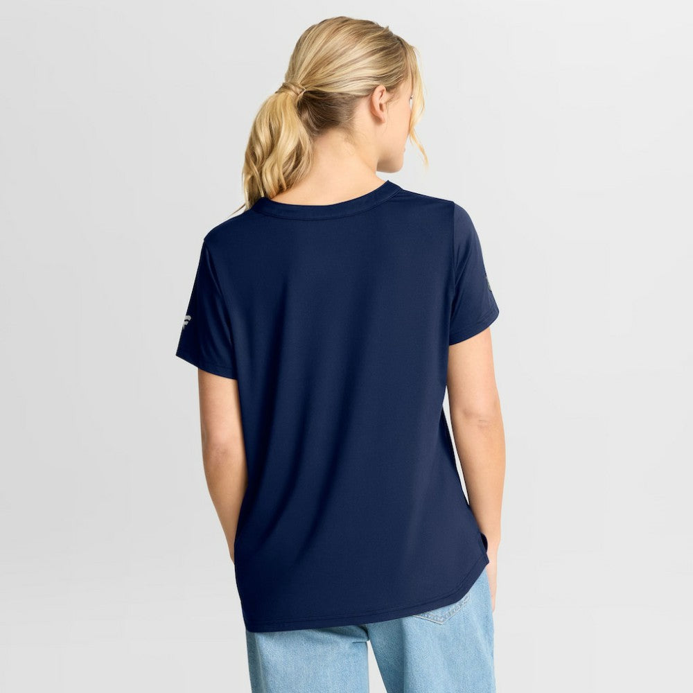 NHL New York Rangers Fanatics Women's Authentic Pro Rink Tech T-Shirt - Navy