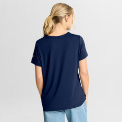 NHL New York Rangers Fanatics Women's Authentic Pro Rink Tech T-Shirt - Navy