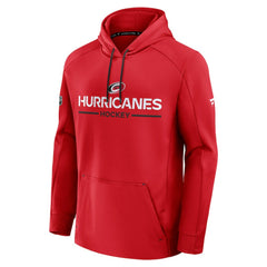 NHL Carolina Hurricanes Fanatics Authentic Pro Rink Hoodie - Red