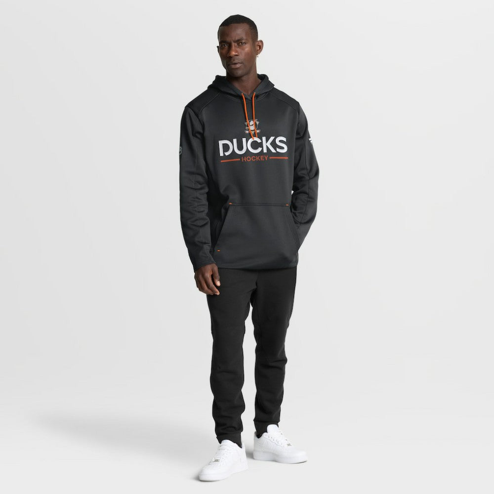 NHL Anaheim Ducks Fanatics Authentic Pro Rink Hoodie - Black