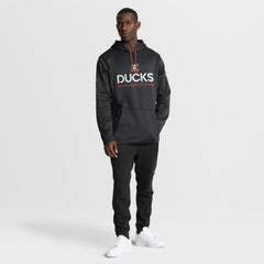 NHL Anaheim Ducks Fanatics Authentic Pro Rink Hoodie - Black
