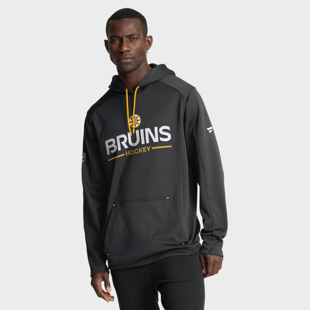 NHL Boston Bruins Fanatics Authentic Pro Rink Hoodie - Black