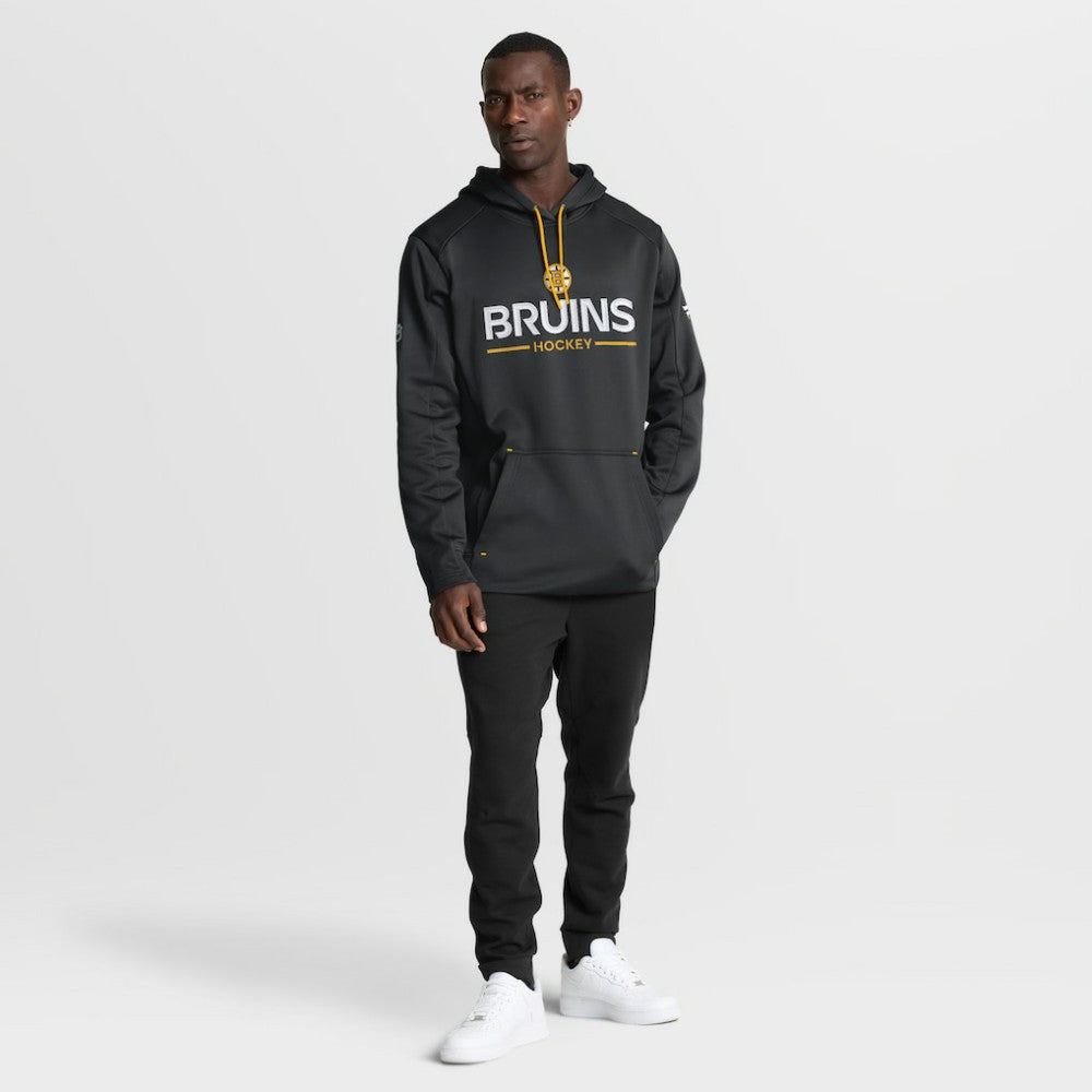 NHL Boston Bruins Fanatics Authentic Pro Rink Hoodie - Black
