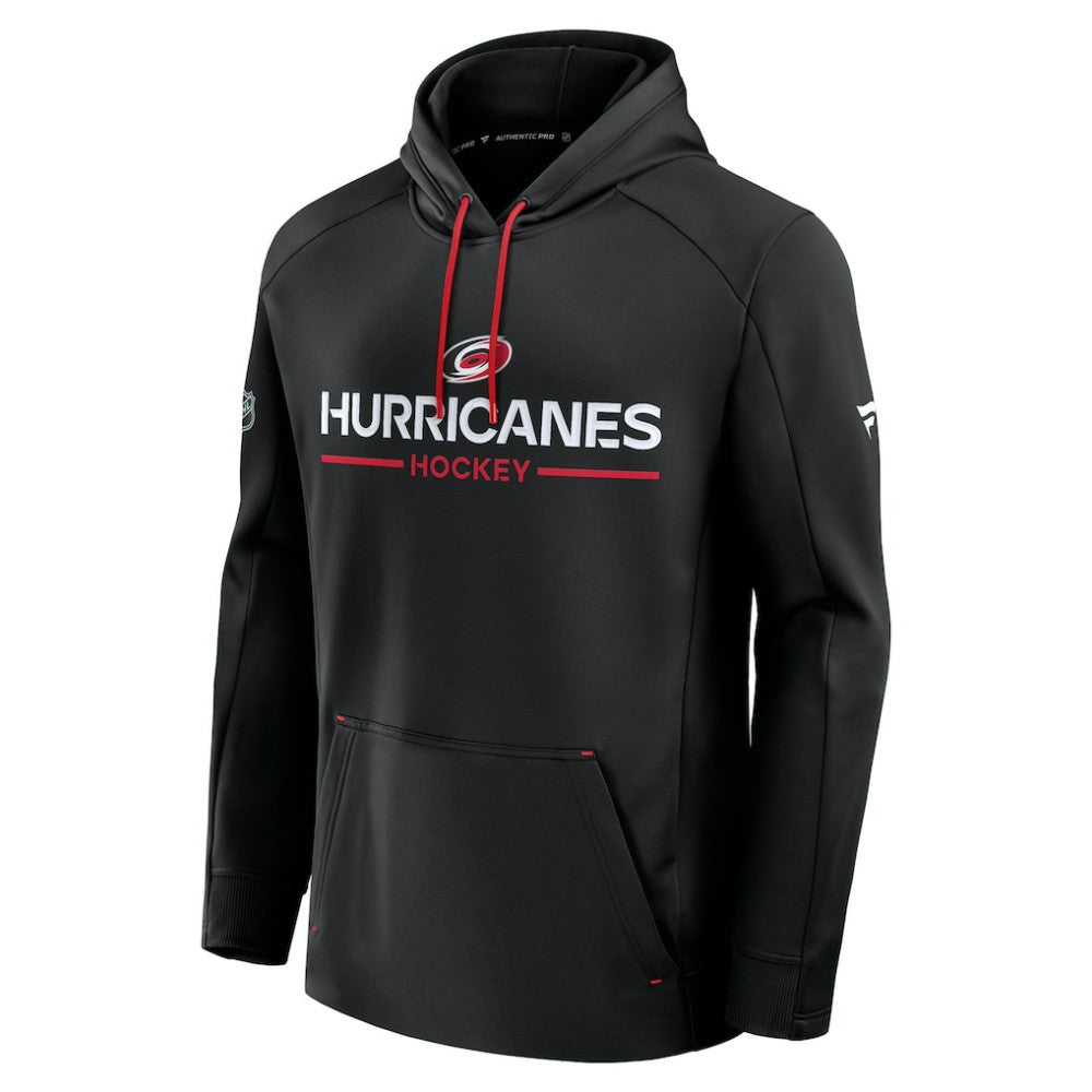 NHL Carolina Hurricanes Fanatics Authentic Pro Rink Hoodie - Black