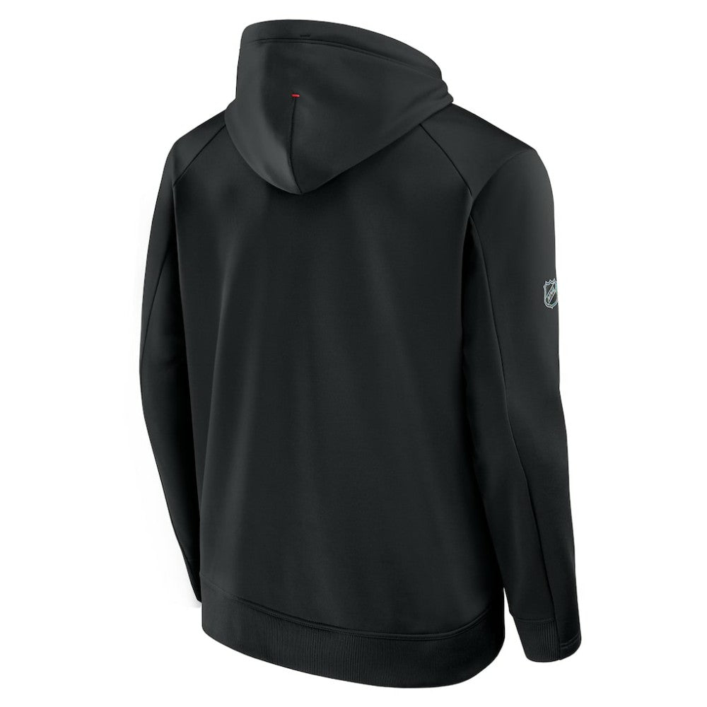 NHL Carolina Hurricanes Fanatics Authentic Pro Rink Hoodie - Black
