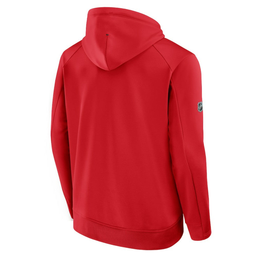 NHL Chicago Blackhawks Fanatics Authentic Pro Rink Hoodie - Red