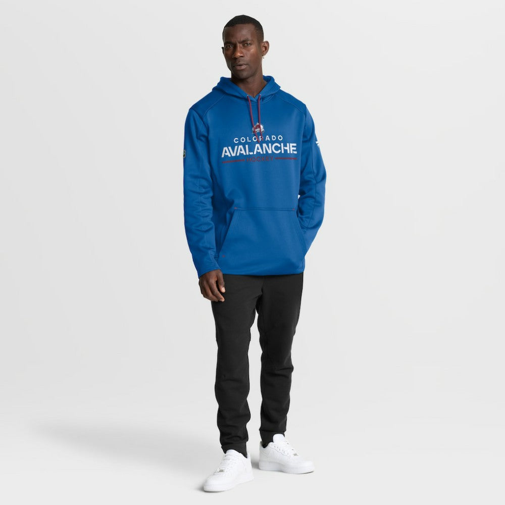 NHL Colorado Avalanche Fanatics Authentic Pro Rink Hoodie - Blue