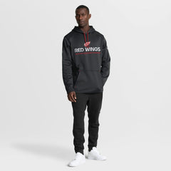 NHL Detroit Red Wings Fanatics Authentic Pro Rink Hoodie - Black
