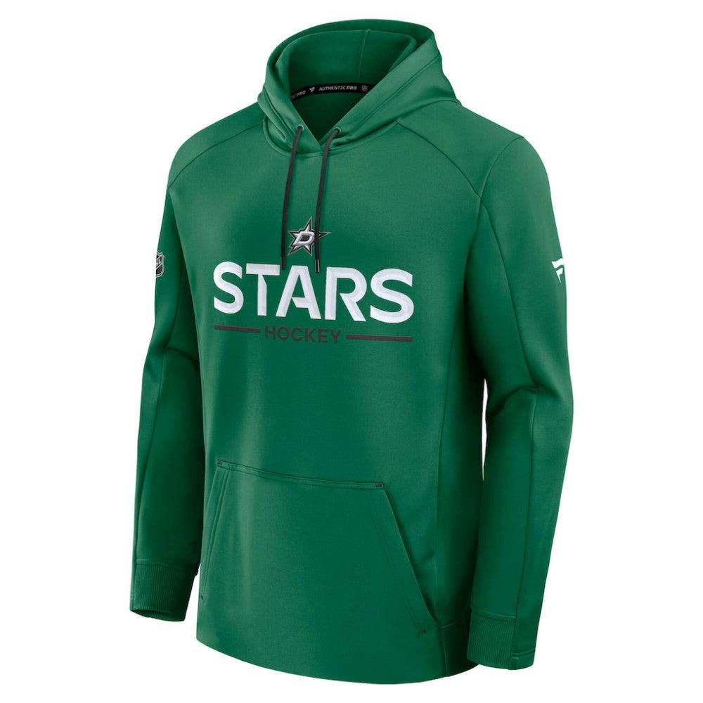 NHL Dallas Stars Fanatics Authentic Pro Rink Hoodie - Kelly Green