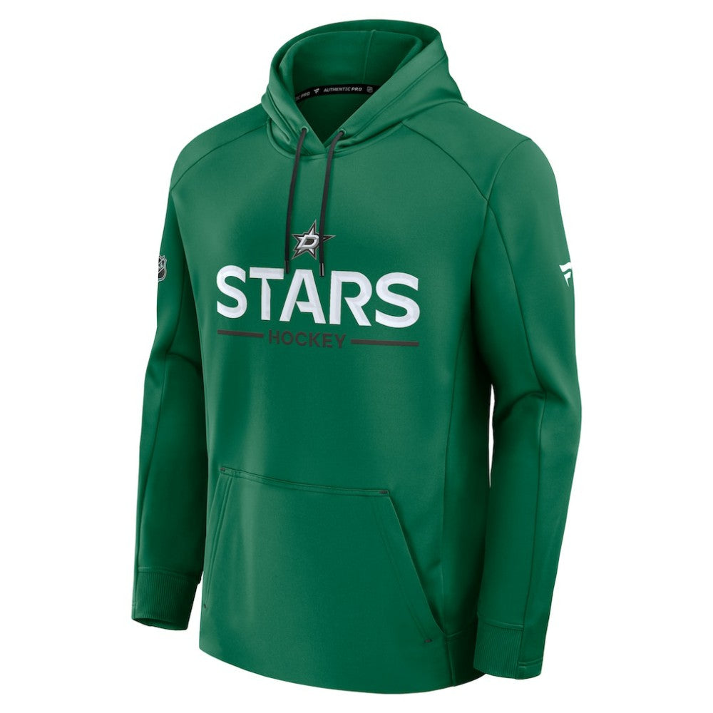 NHL Dallas Stars Fanatics Authentic Pro Rink Hoodie - Kelly Green