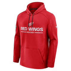 NHL Detroit Red Wings Fanatics Authentic Pro Rink Hoodie - Red