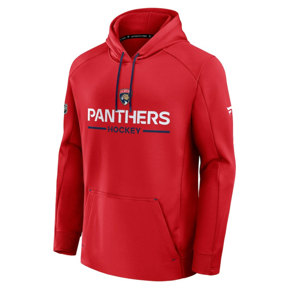 NHL Florida Panthers Fanatics Authentic Pro Rink Hoodie - Red