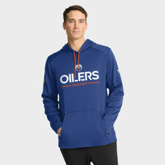 NHL Edmonton Oilers Fanatics Authentic Pro Rink Hoodie - Royal
